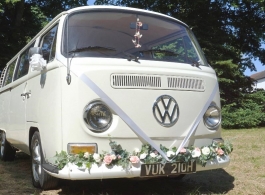 Classic Campervan wedding hire in Bexleyheath